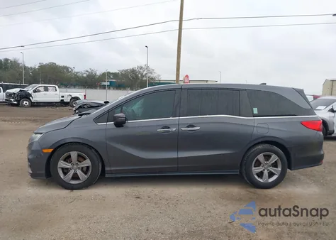 2019 Honda Odyssey Ex-L from USA, damaged, VIN 5FNRL6H7XKB124249